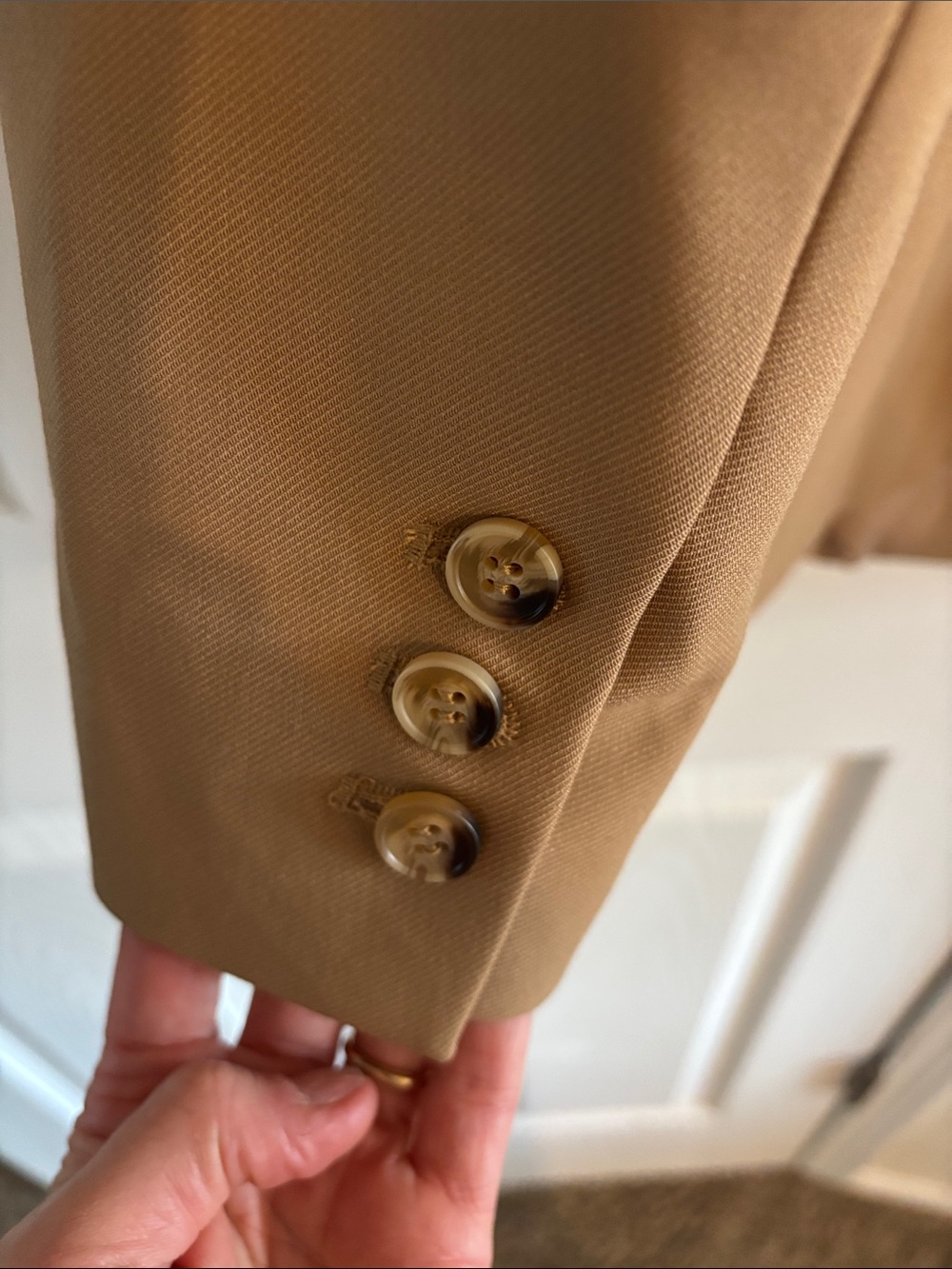 Sophie Rue Camel Two Button Blazer - Picture 3 of 9
